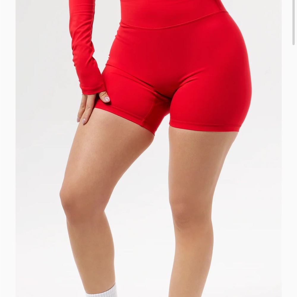 Red Women's Shorts
